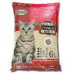 豆腐貓砂 日本ワンニャン Okara De Sand中空強力消臭 豆腐貓砂 6L (紅) (TBS)