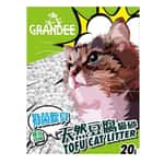 豆腐貓砂 GRANDEE Tofu Cat Litter 綠茶味 20L (CL/GD20G)