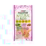 MonPetit MonPetit Natural Kiss 貓肉泥 雞肉醬伴三文魚肉粒 10g (4本) (深粉紅色) (12395995)