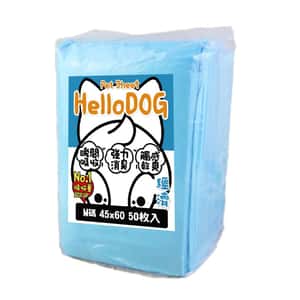 HelloDOG 狗尿墊 狗尿片 HelloDOG 經濟型 寵物尿墊 狗尿墊 狗尿片 [45x60 M碼 50枚]