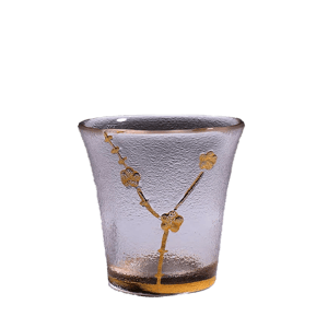 酒品配件 Accessories推薦：日式清酒杯 金邊梅花 2個入