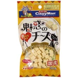 CattyMan 貓零食 日本CattyMan 雞肉芝士粒 30g