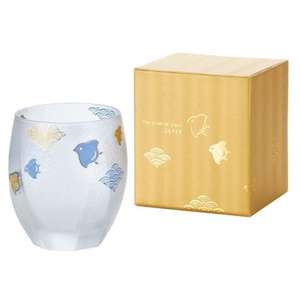 酒品配件 Accessories推薦：日本清酒杯 ADERIA 石塚硝子 濱千鳥酒杯 345ml (6661)