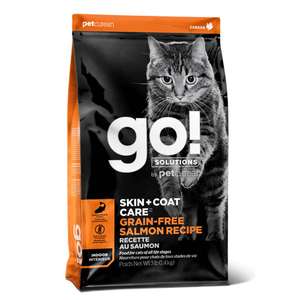 GO! SOLUTIONS 貓糧 貓乾糧推薦：GO! SOLUTIONS 無穀物貓糧 護膚美毛系列 三文魚 16lb (1302956T)