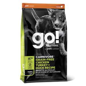 GO! SOLUTIONS 狗糧推薦：GO! SOLUTIONS 無穀物狗糧 活力營養系列 幼齡犬配方 雞肉火雞鴨肉 3.5lb (1303001T)