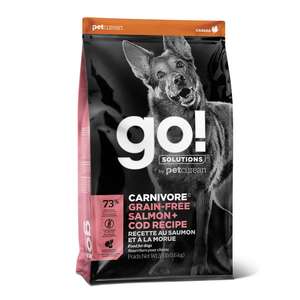 GO! SOLUTIONS 狗糧推薦：GO! SOLUTIONS 無穀物狗糧 活力營養系列 三文魚鱈魚 3.5lb (1303041T)