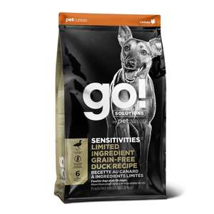 GO! SOLUTIONS 狗糧推薦：GO! SOLUTIONS 狗糧 低敏美毛系列 鴨肉 22lb (1303085T)