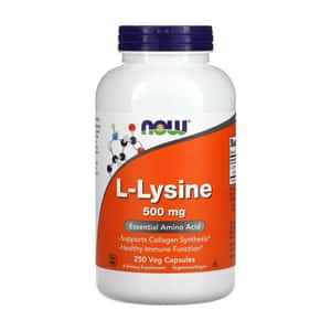 NOW Foods L-Lysine 離胺酸 NOW-00112 500mg 250 Capsules (圖片3)
