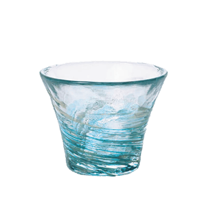 清酒杯品配件 日本清酒杯 津輕びいどろ 夏椿 F-71901