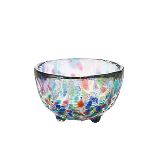 清酒杯品配件 日本清酒杯 津輕びいどろ 樂韻 F-71905