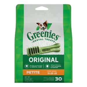 Greenies 狗零食 Original Petite 潔齒骨 迷你犬用 30支 18oz (圖片3)