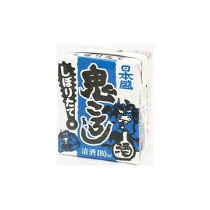 【清酒】日本盛 清酒 Sake推薦：日本盛 鬼ころししぼりたて パック清酒 180ml (藍)