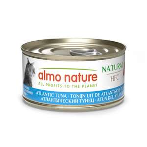Almo Nature 貓罐頭 貓濕糧推薦：Almo Nature HFC 貓罐頭 天然系列 大西洋吞拿魚 70g (9020)
