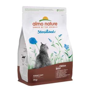Almo Nature 貓糧 Almo Nature Holistic 貓糧 成貓糧絕育配方 新鮮牛肉 2kg (670) (新包裝)
