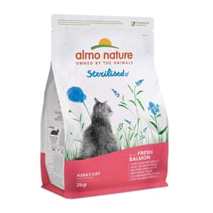 Almo Nature 貓糧 Almo Nature Holistic 貓糧 成貓糧絕育配方 新鮮三文魚 2kg (671)