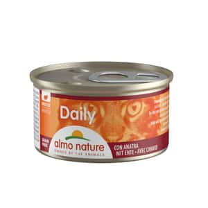 Almo Nature 貓罐頭 Almo Nature Daily Mousse 成貓罐頭 慕絲主食系列 鴨肉 85g