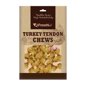 A Freschi Srl 狗零食 A Freschi Srl 狗零食 Natural Turkey 火雞筋3吋打結骨 130g (犬用) (AFK301)