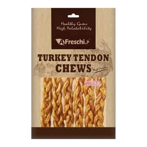 A Freschi Srl 狗零食 A Freschi Srl 狗零食 Natural Turkey 火雞筋麻花捲棒 130g (犬用) (AFK304)