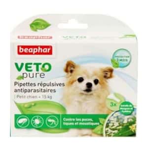 狗狗日常用品 beaphar VETO pure 小型犬用回歸自然滴劑 (15612)