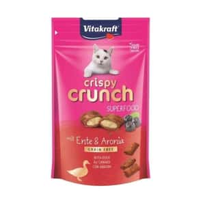 Vitakraft 貓零食 Vitakraft 修護健體脆粒 鴨+莓mit Ente & Aronia 60g (紅) (VK39315B)