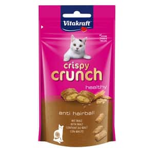Vitakraft 貓零食 Vitakraft 去毛球夾心脆粒 麥芽 anti hairball WITH MALT 60g (淺啡) (VK28811B)
