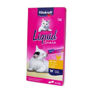 Vitakraft 貓零食 Vitakraft 強腦美目奇妙醬 雞 90g (黃) (VK16424B)