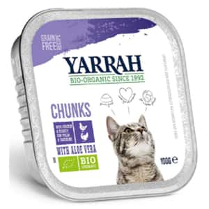 Yarrah 貓罐頭 Yarrah 貓罐頭 有機雞塊 火雞 100g (AW919035)
