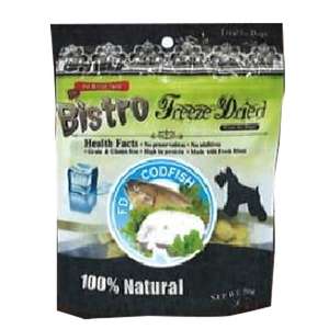 狗零食推薦：Bistro Freeze Dried 狗零食 脫水鱈魚 50g (998512B)