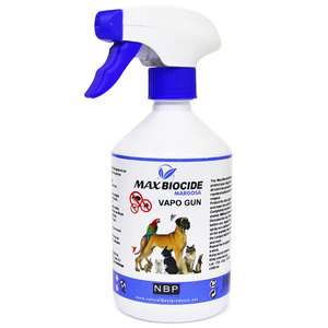貓犬用清潔美容用品推薦：Max Biocide 犬貓用苦楝油環境驅蚤噴劑 500ml (NW924641)