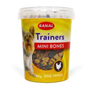 狗零食推薦：Sanal MINI BONES 迷你粒粒香 雞 300g (黃) (SAN9822)