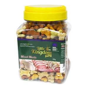 狗零食推薦：Little Kingdom 狗零食 鮮肉水果餅 350g (998807)