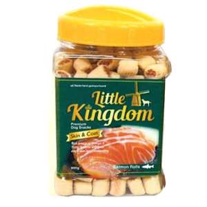 狗零食推薦：Little Kingdom 狗零食 三文魚卷 900g (998811B)
