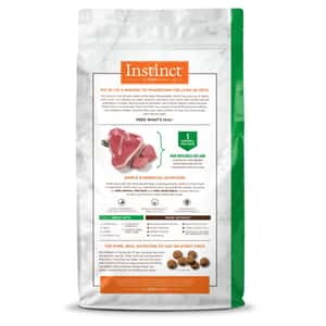 Instinct 狗糧 無穀物單一蛋白系列 羊肉 20lb (658450) (圖片3)
