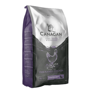CANAGAN 貓糧 CANAGAN原之選 貓糧 無穀物老貓糧 走地雞配方 減重可用 4kg (ZLS4)