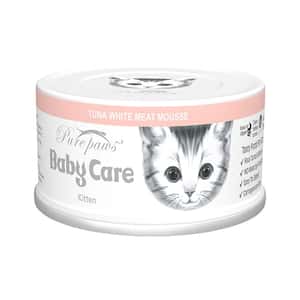 Pure paws 貓罐頭 Pure paws 幼貓慕斯罐頭 吞拿魚+牛磺酸 80g (PPM01)