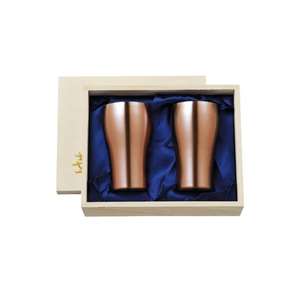 酒品配件 Accessories推薦：日本清酒杯 新潟縣 純銅酒具「華」200ml 2個入