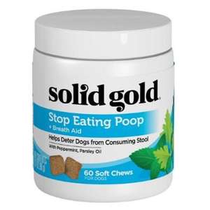 Solidgold 素力高 狗狗保健用品推薦：Solid Gold 素力高 停吃便丸 60粒 (犬用) (SG608)