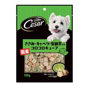 Cesar西莎 狗零食推薦：Cesar 雜錦小食粒 雞肉+椰菜+蕃薯 100g (10224928)