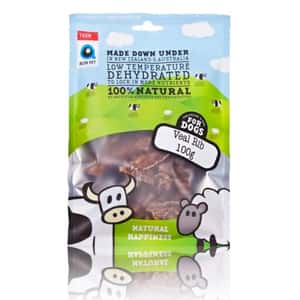 Alfa Pet 狗零食 Alfa Pet 新西蘭風乾脫水無穀物狗小食 牛肋骨 Veal Rib for Dogs 100g (000011)