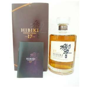 威士忌 Whisky推薦：響 17年 (舊盒 舊包裝)