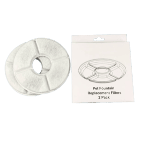 飲食用具 花朵噴泉流水 飲水機 電動循環寵物飲水器 濾芯 2片裝