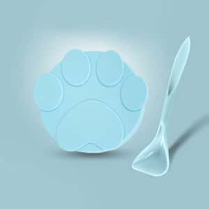 貓狗罐頭 保鮮密封蓋及匙羹 一個入 (顏色隨機) (圖片4)