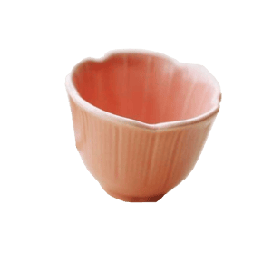 日本清酒杯 美濃燒 春分小花清酒杯 粉紅 2本入(TBS) (圖片3)