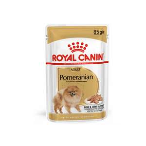 Royal Canin 法國皇家 狗罐頭 狗濕糧推薦：Royal Canin 法國皇家 狗濕糧 松鼠狗成犬專屬主食濕糧 (肉塊) 85g