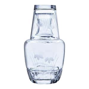 分酒瓶品配件 日本清酒杯 東洋佐佐木 冠水瓶分酒瓶及杯 水菖蒲 60-77 650ml (TBM)