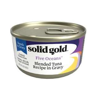 Solidgold 素力高 貓罐頭 貓濕糧推薦：Solid Gold 素力高 無穀物貓罐頭 吞拿魚 3oz (SG512A)