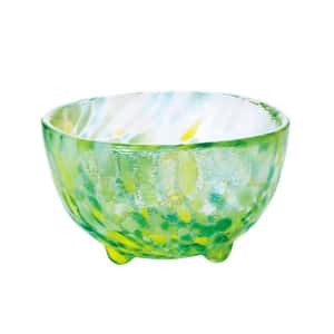 清酒杯品配件 日本清酒杯 津輕びいどろ 木の芽 F-79473