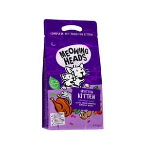 Meowing Heads 貓糧 Meowing Heads 貓糧 全天然幼貓成長配方 1.5kg (MHK15) (紫)