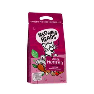 Meowing Heads 貓糧 Meowing Heads 貓糧 無穀物全天然年⾧貓配方 三文魚雞肉 1.5kg (MHSM15) (深紅)