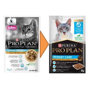 PURINA PROPLAN 冠能 貓罐頭 貓濕糧推薦：PURINA PROPLAN 冠能 貓濕糧 成貓泌尿健康配方 醬汁雞肉 85g (12463199)